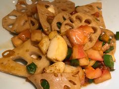 绿茶小炒藕-绿茶餐厅(西单老佛爷店)