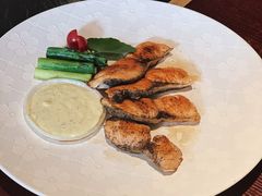 铁板三文鱼扒-蟹田居·活蟹料理(东城店)