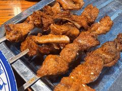 烤羊肉串-韩师傅老大同刀削面(北苑路店)