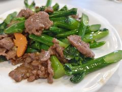 芥兰炒牛肉-文记壹心鸡(宝华路店)