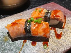 芝士火焰三文鱼寿司-無境·匠心日本料理(汉街店)