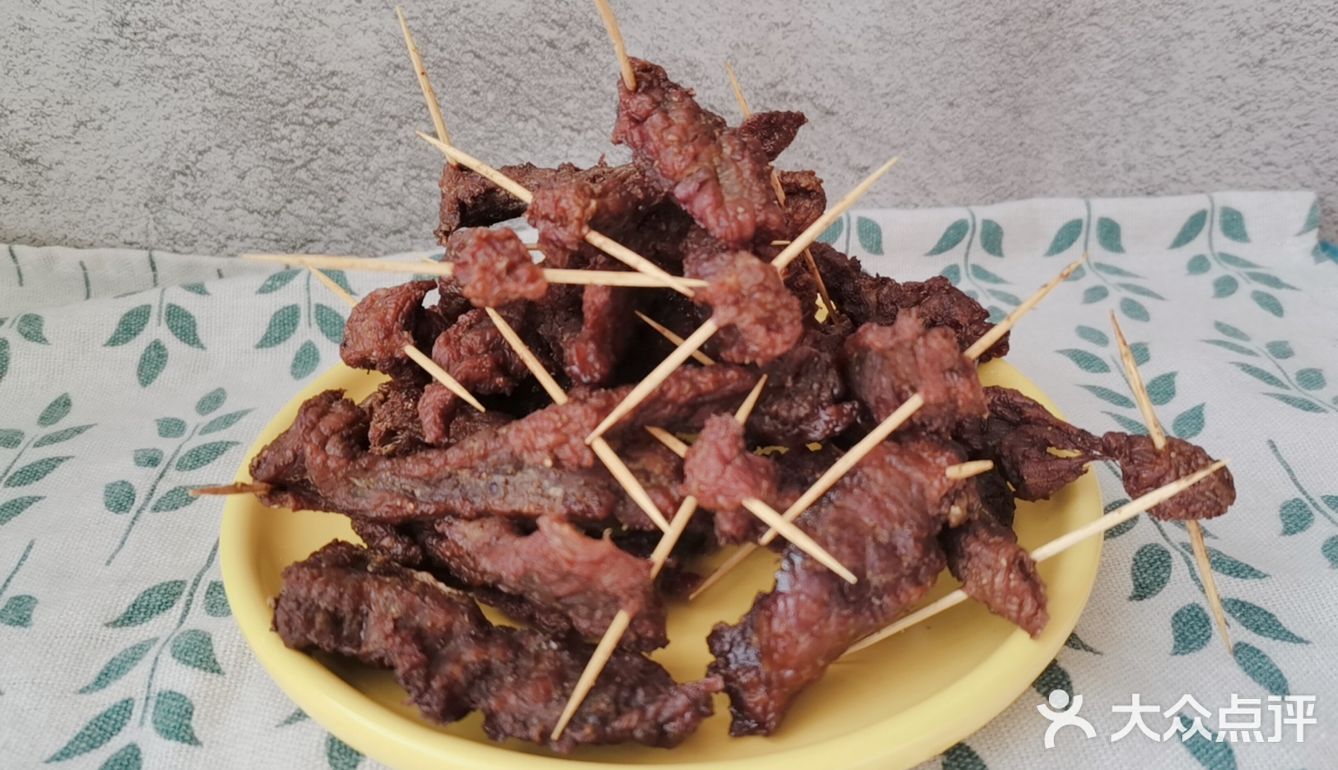 自制风干牛肉干，实在是香