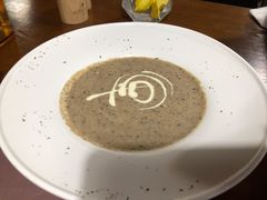 奶油松茸浓汤-77COM好吃的意大利菜(老城根店)