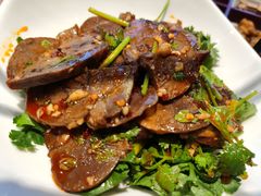 香菜凉拌牛肉-小湘旺(港湾花园店)