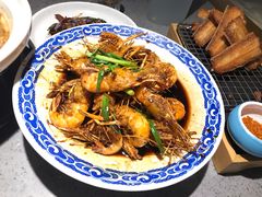 杭州老头儿油爆基尾虾-老头儿油爆虾·知味杭州(爱琴海购物中心)