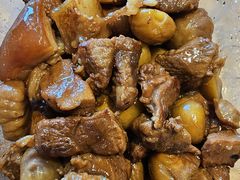 板栗红烧肉-天源渔港农庄