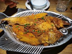 香烤海鲈鱼-蜜桃餐厅·江浙融合菜(荟聚购物中心店)