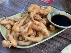 椒盐鱿鱼须-贞姨美食·老字号海鲜大排档