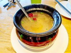 松茸菌煨排骨汤-热度餐厅(老佛爷店)