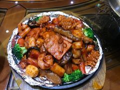 铁板海鲜-麻辣港湾