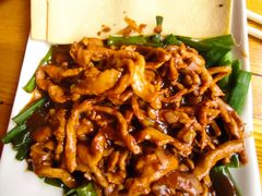京酱肉丝-途肴·老农饭庄(百里峡店)
