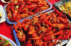 Stewed Large Shrimp in Oil