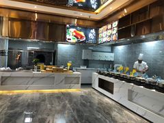自助取餐区-大眼锅贴水饺(河东店)