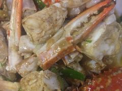 姜葱炒螃蟹-郑厨私房菜