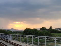 -乌龙涧铁道铁轨景