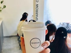 热拿铁-麻雀咖啡SPARROW COFFEE(十全街店)