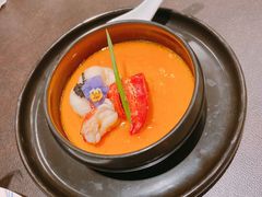 二十年花雕芙蓉蛋蒸龙虾-广州文华东方酒店·江-由辉师傅主理