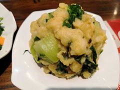 小白菜土豆泥-韩师傅老大同刀削面(北苑路店)