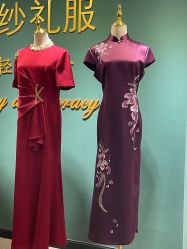 -禾米旗袍妈妈装礼服定制(嘉业国贸店)