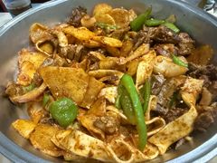 -尕有炕锅烤羊肉