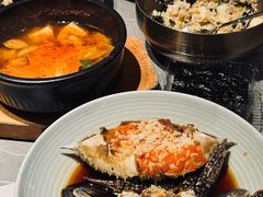 -草家酱蟹炭火烤肉店(珲春南路一店)