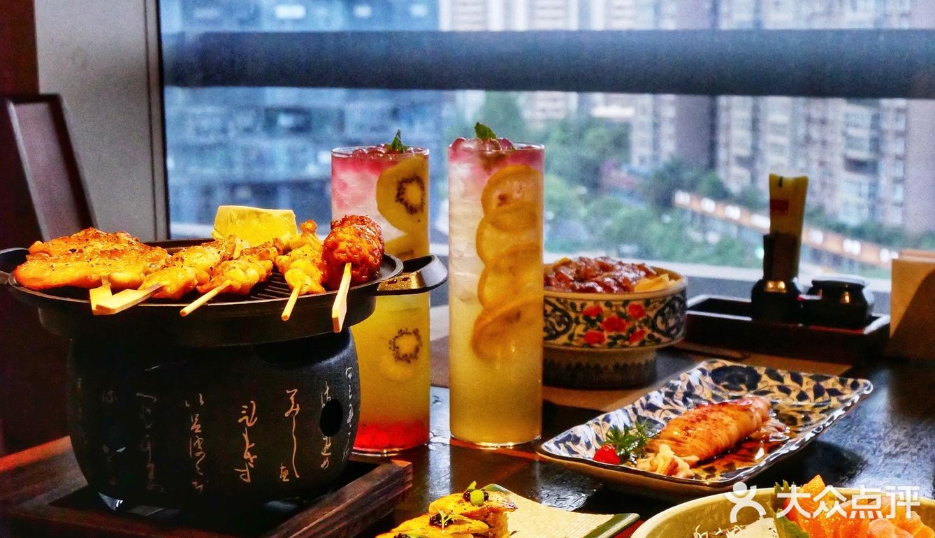 成都｜💕高空花园吃日料，味道环境都好棒！
