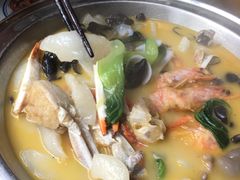 海鲜疙瘩汤-苏浙徽·农家大院(开发区星湖101店)