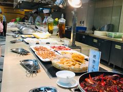 自助取餐区-亿民平安国际大酒店西餐厅(彩田北路店)