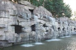 点击看大图 难得一见的瀑布-金庭庄园酒店彩虹厅