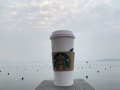 豆奶拿铁-星巴克(西湖天地店)