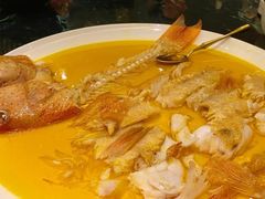 鸡油蒸风干东腥斑-甄御•海鲜新青岛菜(麦岛店)