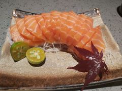 三文鱼刺身-小乔回转寿司(沈阳大悦城店)