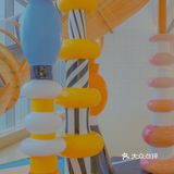 0元体验10米高空室内旋转滑梯