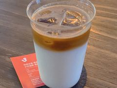 咖啡拿铁-彳亍咖啡·这里(水湾路店)