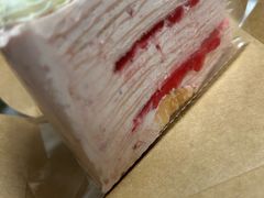 流心草莓千层-提亚烘焙·手作面包·生日蛋糕(七星店)