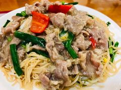 赤肉炒咸面线-正宗普宁豆干坊·洪记砂锅粥(红领巾路店)