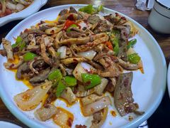 爆炒羊杂-伊犁羊杂馆