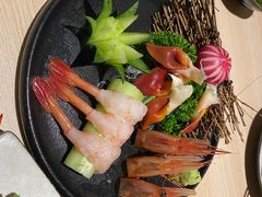 甜虾刺身-気楽亭和食料理(气乐亭大世界本店)