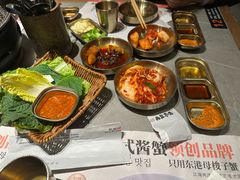 -草家酱蟹炭火烤肉店(珲春南路一店)