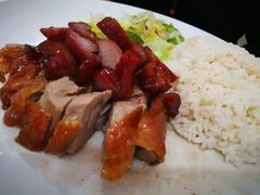 烧味双拼饭-粤味轩快餐店(天下第一泉店)