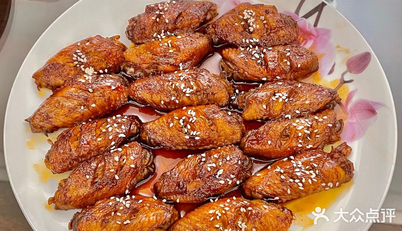 给家人做饭🍲蜜汁鸡中翅|椒盐鱼骨|鱼头萝卜汤