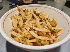 芦苇炒肉丝-老海陵·泰州菜(图书馆店)