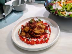 碳烤猪颈肉配藜麦-花开餐厅(环湖中路店)