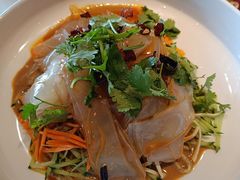 时蔬大拉皮-红蜡烛-养生粥-津鲁菜(中山路店)