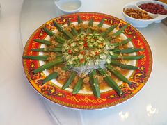 蒜蓉粉丝蒸秋葵-飞虎过桥米线(翠湖店)