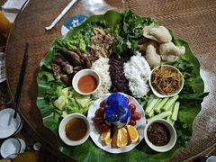 -沐毫傣泐云南菜孔雀宴•手抓饭傣味烧烤(曼听公园店)