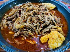 -老红桥炸灌肠牛肚锅烧烤(定福庄店)
