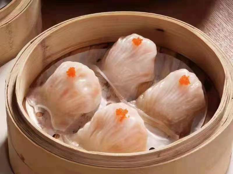 水晶虾饺皇,惊艳到我,皮薄有韧性,每一个