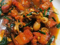 -东来菜馆•手抓海鲜家常菜•海鲜锅贴(鸽子窝店)