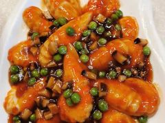 大虾红烧-功德林素菜饭庄(前门店)